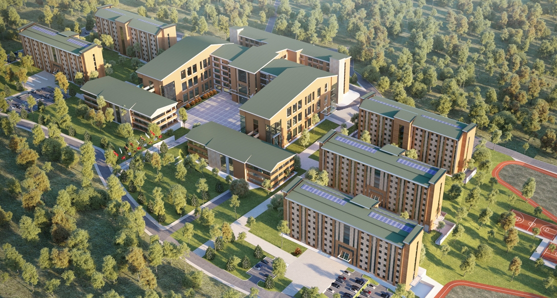 Beytepe Jandarma Üniversitesi Rektörlük ve Yurt Binaları