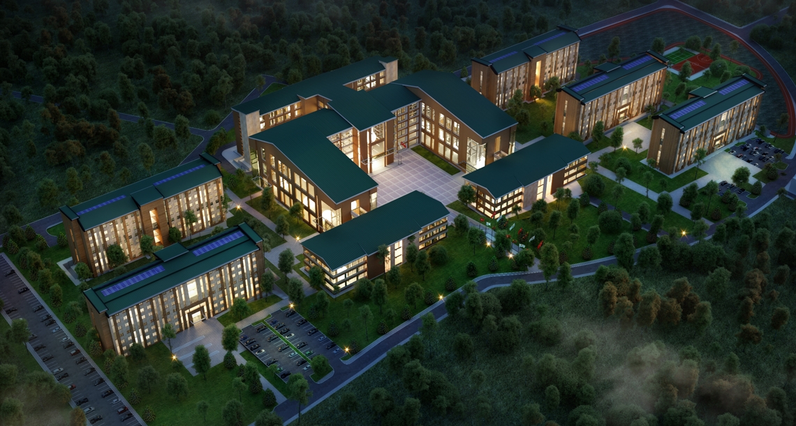 Beytepe Jandarma Üniversitesi Rektörlük ve Yurt Binaları