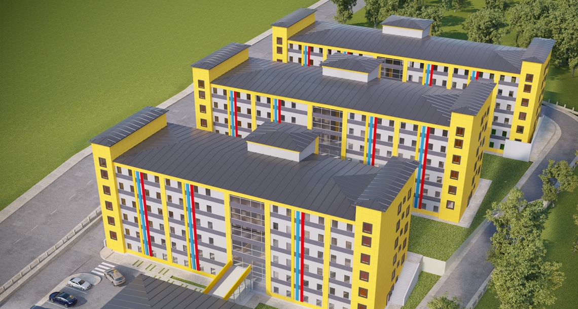 Kırşehir Öğrenci Yurdu (750 Kişi)